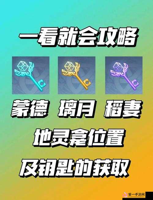 原神游戏中全面解析，如何获取10把蒙德地灵龛钥匙的详细攻略